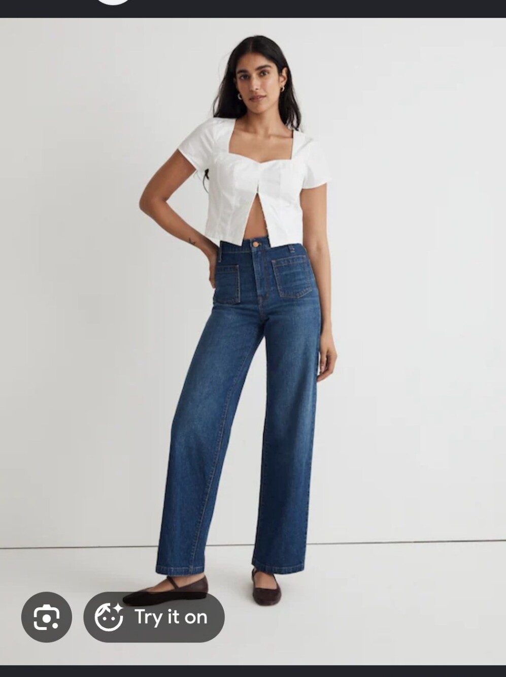 Madewell The Perfect Vintage Wide-Leg Jean